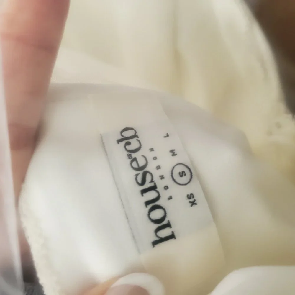 House of CB Mademoiselle White Dress (SM, A-C Cup) - Picture 6 of 9